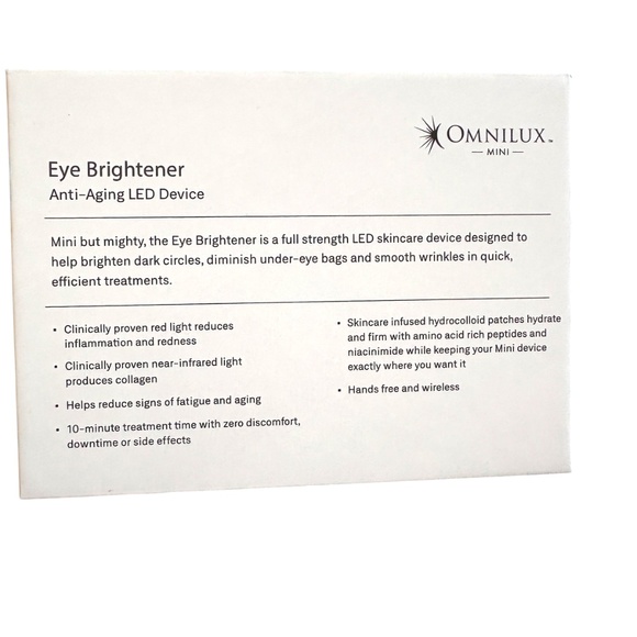 OMNILUX Mini Eye Brightener device red light portable travel spot-work - Picture 11 of 12